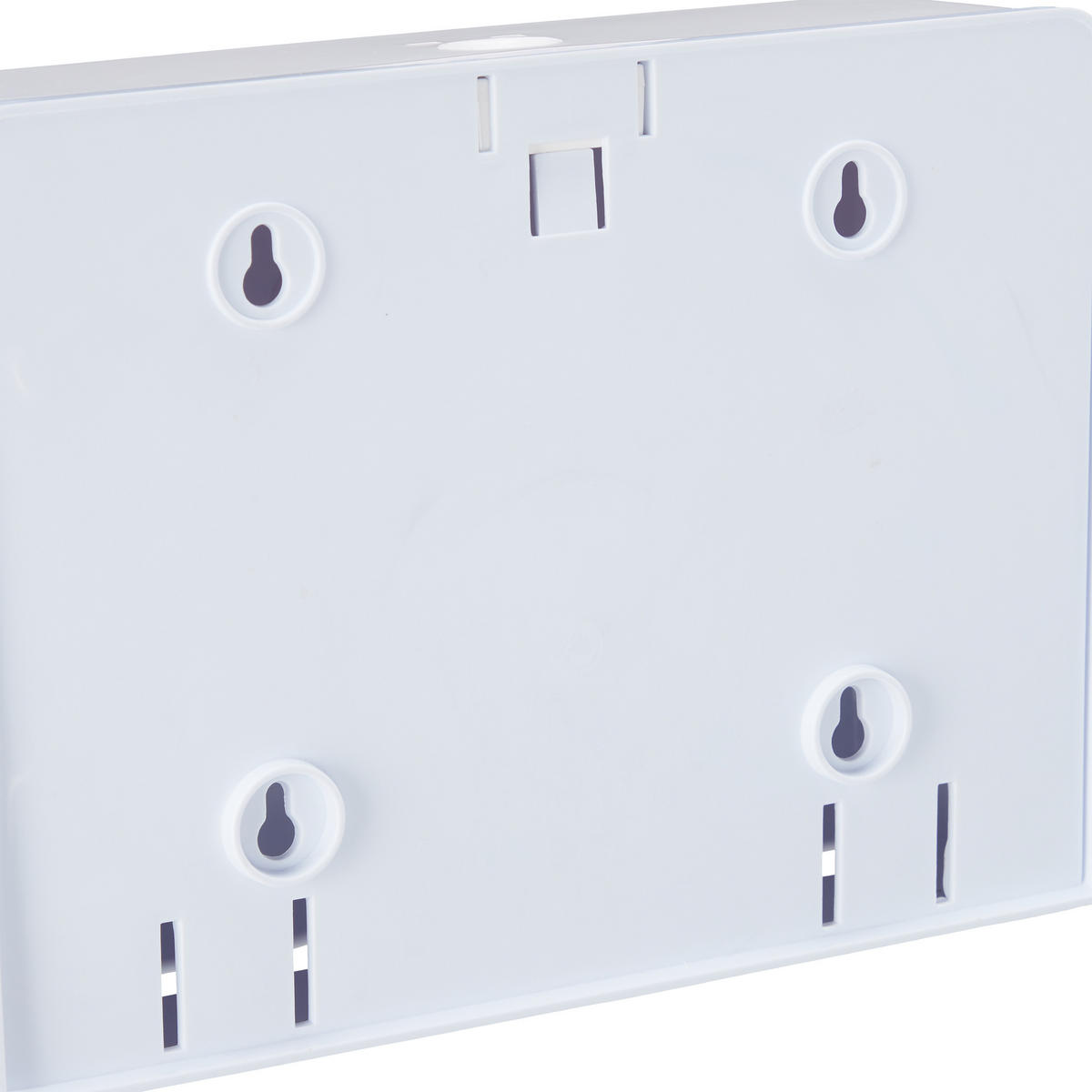 ZÁSOBNÍK na papierové uteráky - biela, plast (27.5/20.5/10cm) - Relaxdays