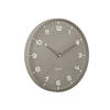 WANDUHR Orgullo Ø40 cm - Grau, Metall (40/4.3/40cm) - Karlsson