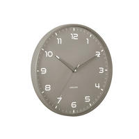 WANDUHR Orgullo Ø40 cm - Grau, Metall (40/4.3/40cm) - Karlsson