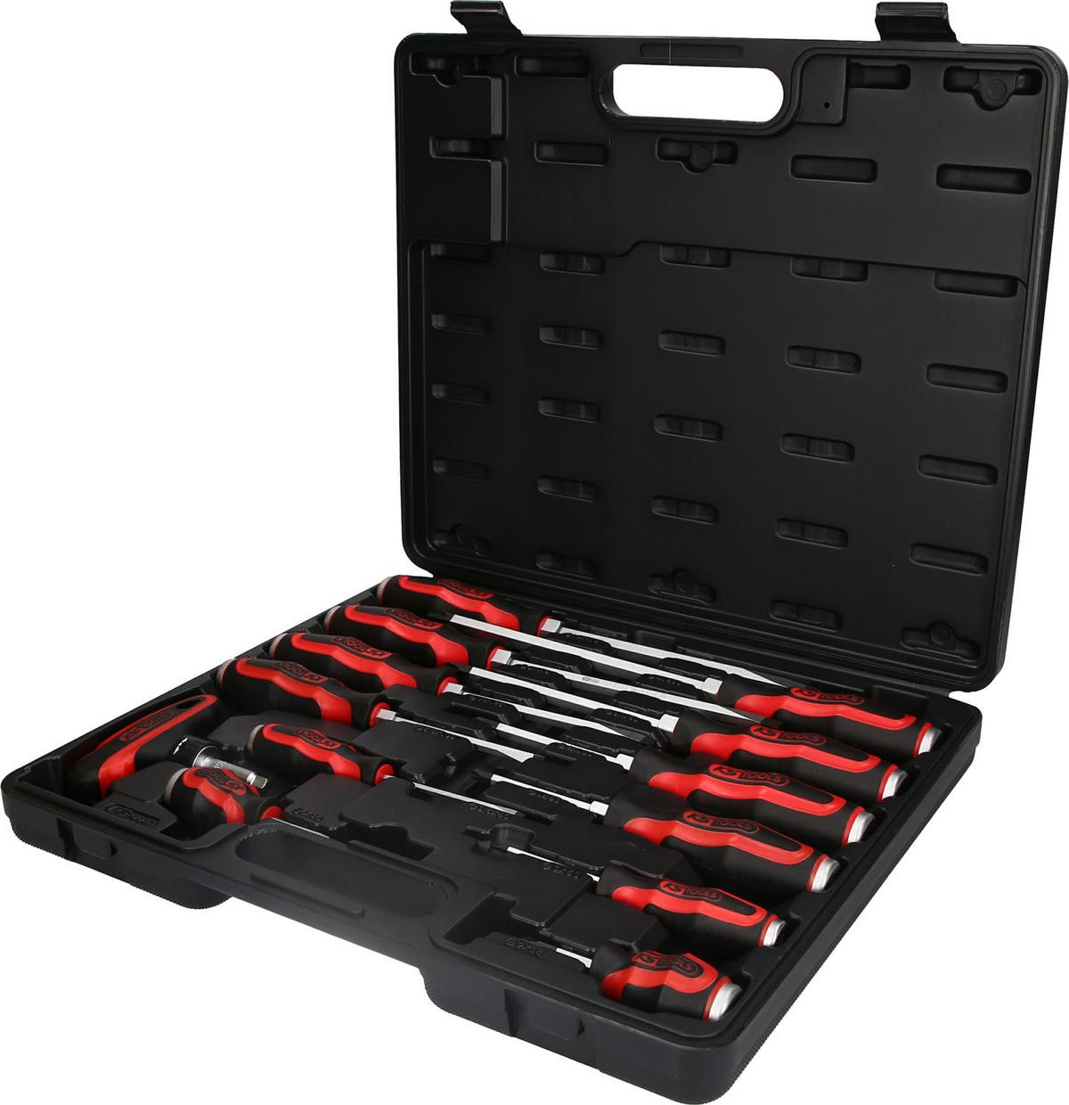 ERGOTORQUE®MAX SCHLAGKAPPEN-SCHRAUBENDREHER-SATZ, 13-TLG - Multicolor, Kunststoff/Metall (7/5/70cm) - KS Tools