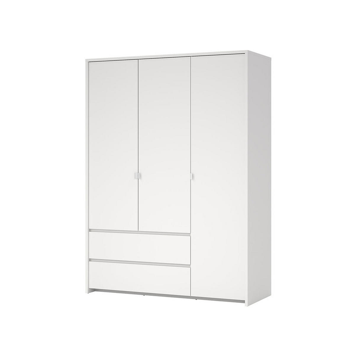 KLEIDERSCHRANK, Next, Weiß, Holzwerkstoff, 149 x 58 x 203 cm - Weiß, Holzwerkstoff (149/203/58cm) - ebuy24