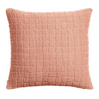 KISSEN Swami tonfarben 45 x 45 cm - Dunkelbraun, Textil (45/45cm) - Vivaraise