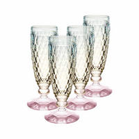 SEKTGLÄSER Boston Pearl bunt 120 ml 4er Set - Multicolor, Glas (0.12L) - Villeroy & Boch