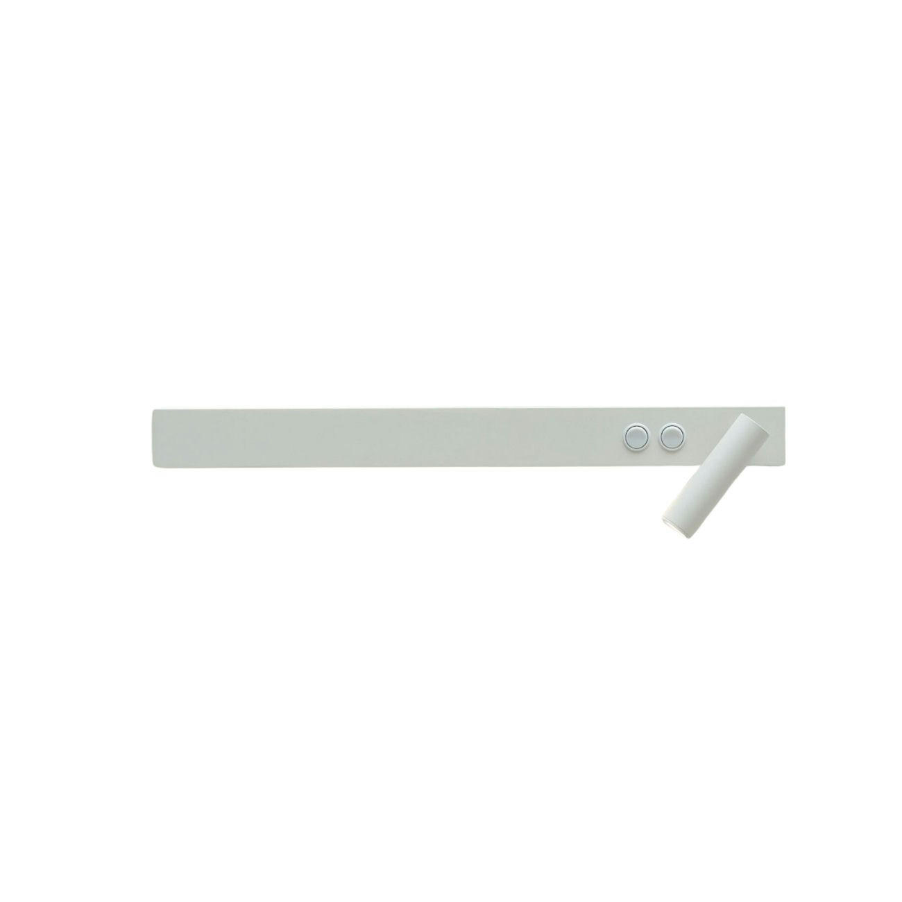 WANDLEUCHTE Stanli, Weiß, 45cm - Weiß, Metall (7/45/45cm) - KOSILUM