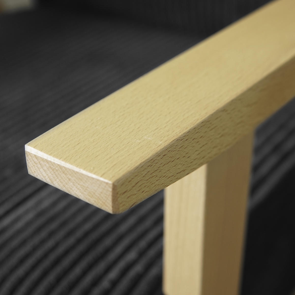 SESSEL PRL Holzgestell, 59/63/81 cm Anthrazit - Anthrazit, Holz/Textil (59/81/63cm) - Idohome