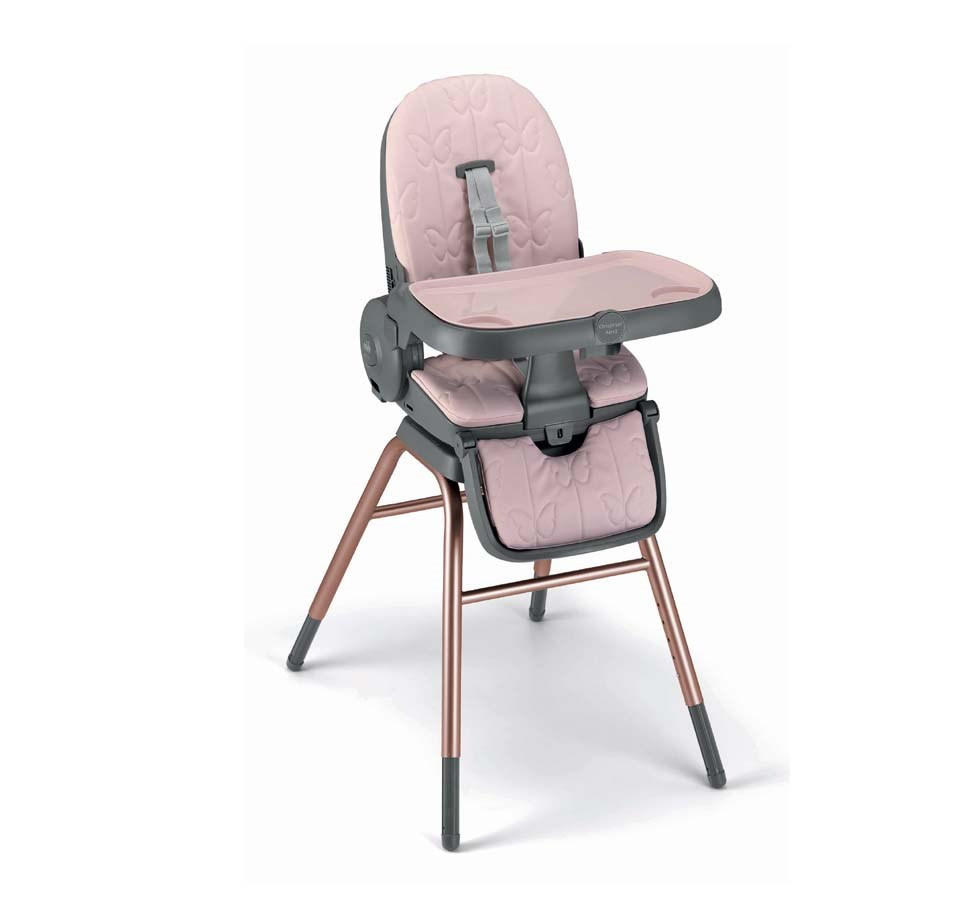 KINDER-HOCHSTUHL Original 4-in-1 mitwachsend - Rosa, Kunststoff (47/100/74cm) - Cam il Mondo del Bambino S.p.A.