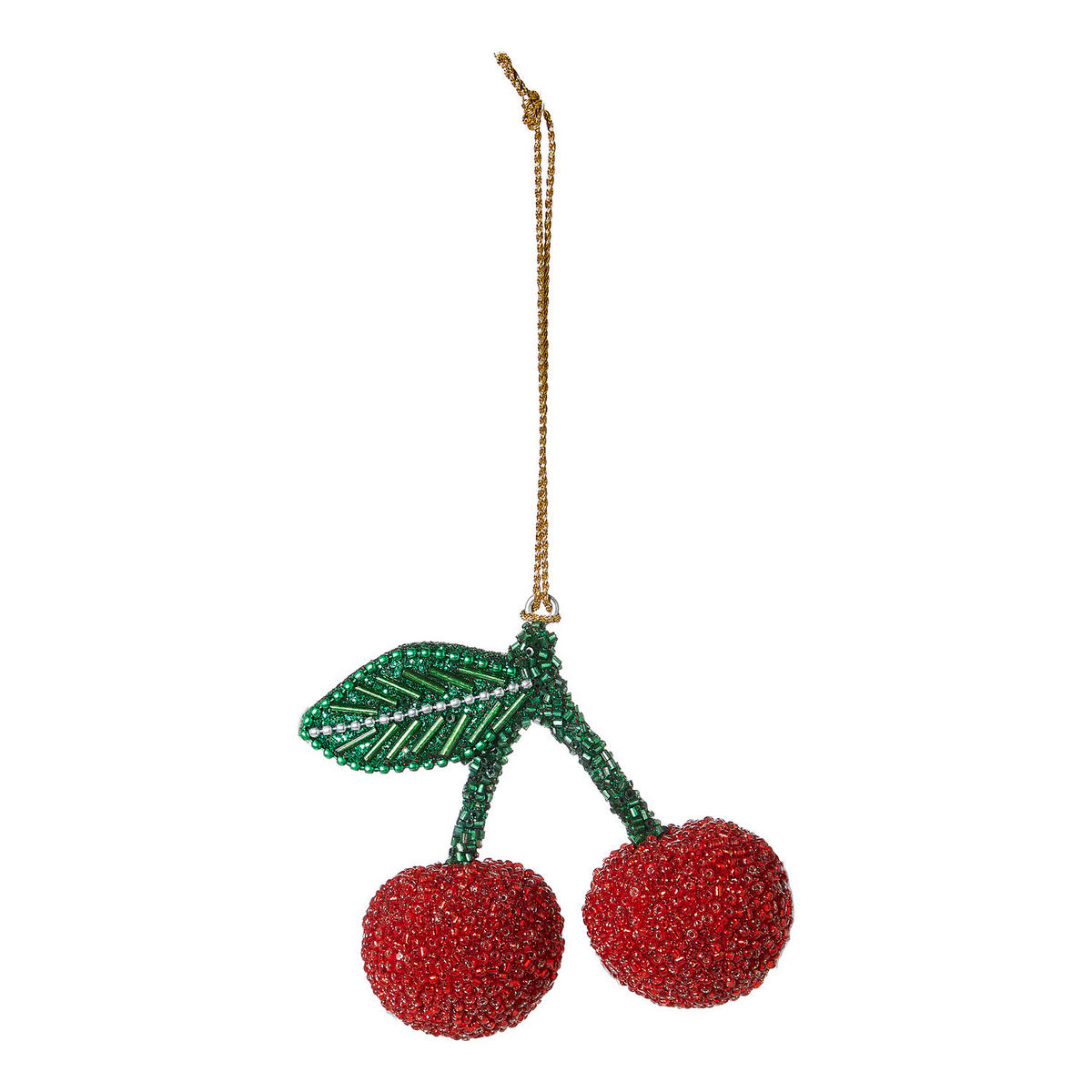 BAUMANHÄNGER Hang On Kirsche - Rot, Kunststoff/Metall (9/8/4cm) - Butlers