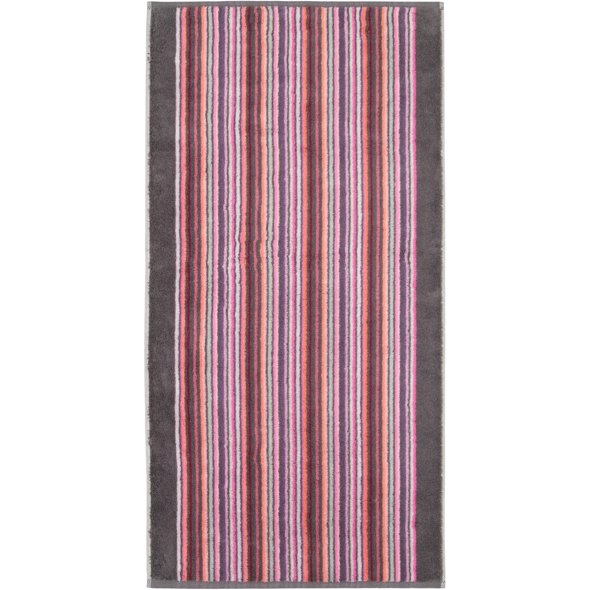 HANDTUCH REMAKE STREIFEN 2020 BEERE-MULTICOLOR - 17 - Multicolor, Textil (50/100cm) - Cawoe