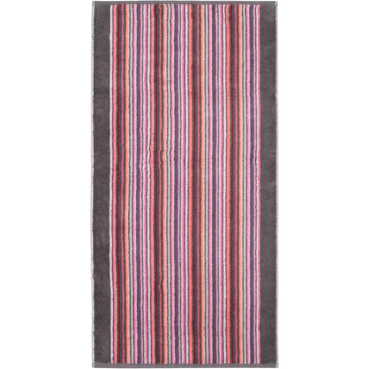 HANDTUCH REMAKE STREIFEN 2020 BEERE-MULTICOLOR - 17 - Multicolor, Textil (50/100cm) - Cawoe