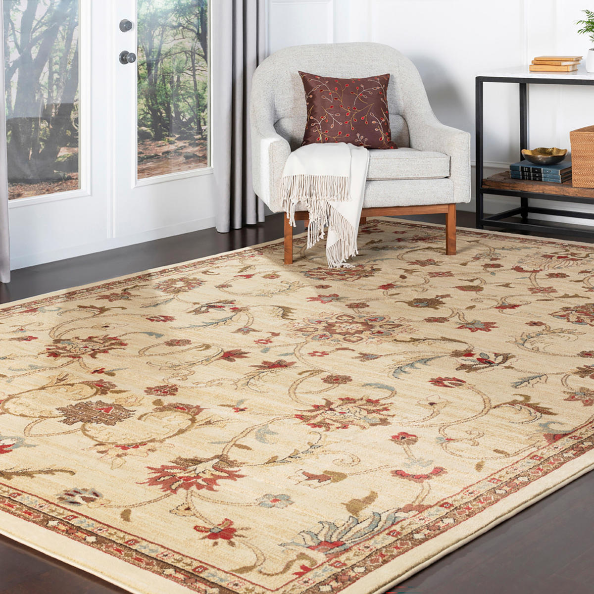 KURZFLORTEPPICH Bekuri 160/230 cm Khaki - Beige, Textil (160/230cm) - LIVABLISS