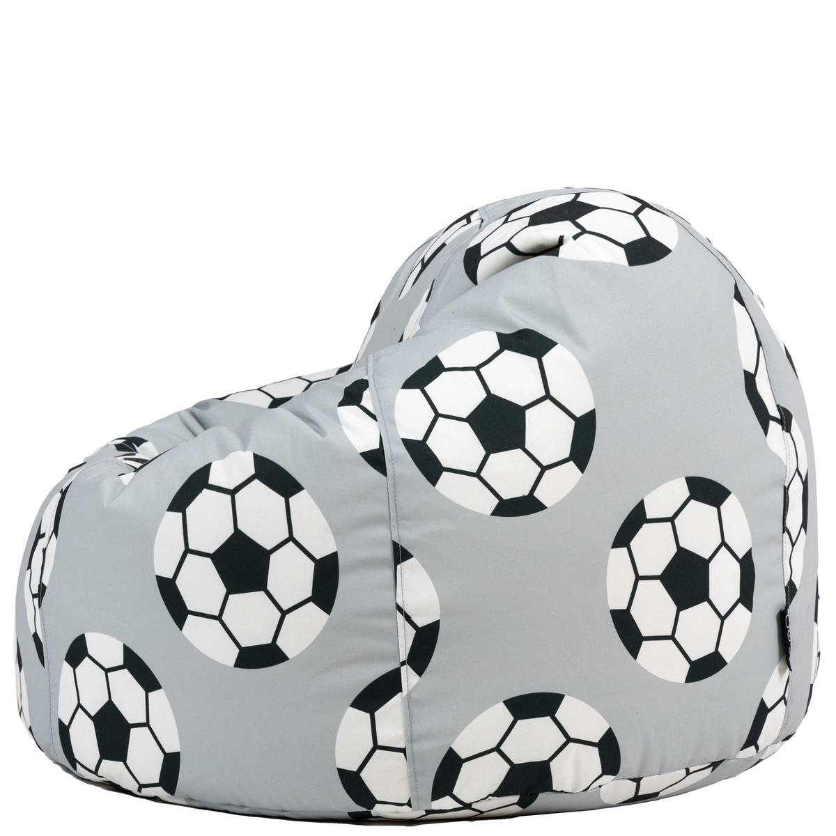 KINDERSITZSACK Kingston Fußball - Multicolor/Grau, Textil (80/45/80cm) - icon