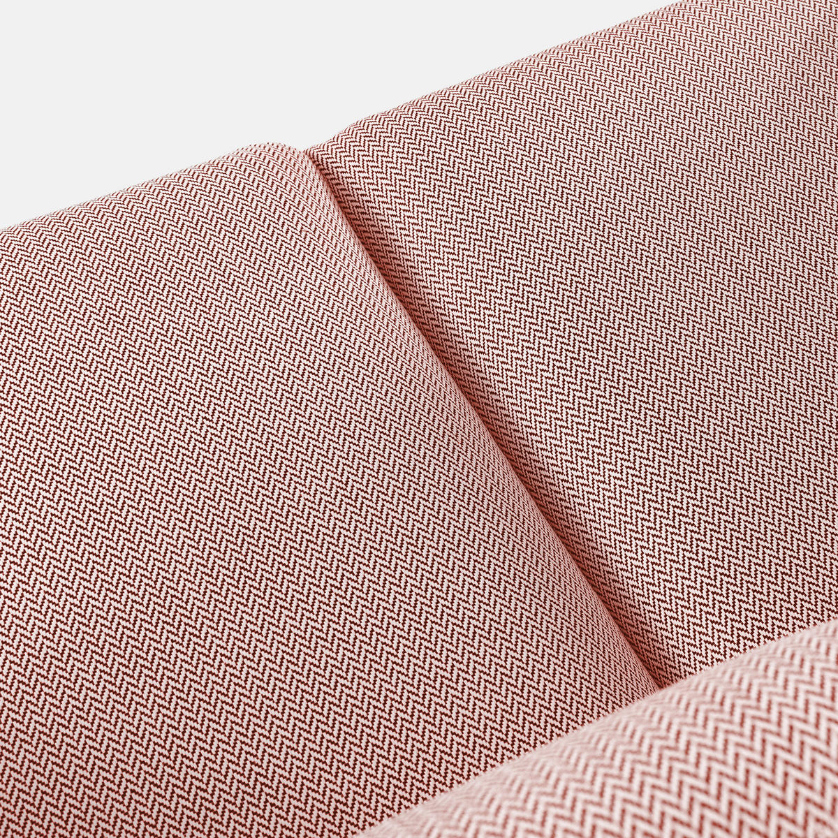 GARTENSOFA RAMBE 2-Personen mit Kissen, Anthrazit - Anthrazit/Rot, Textil/Metall (150/80/80cm) - KONSIMO®