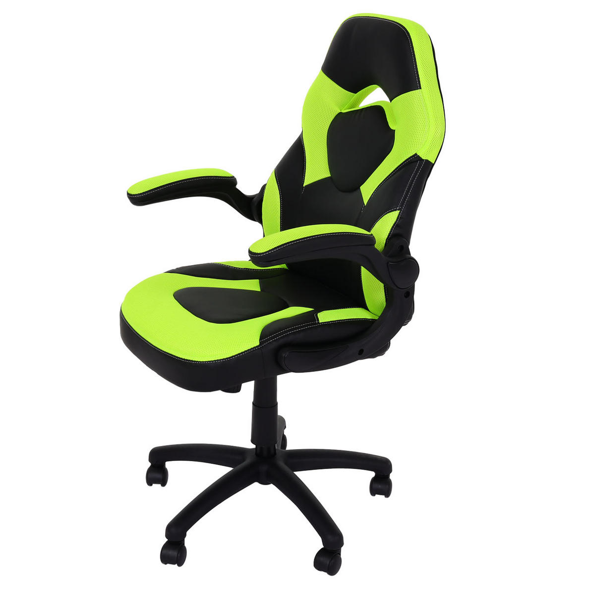 BÜROSTUHL Schwarz, Grün - Schwarz/Grün, Textil (62/116/57cm) - MCW