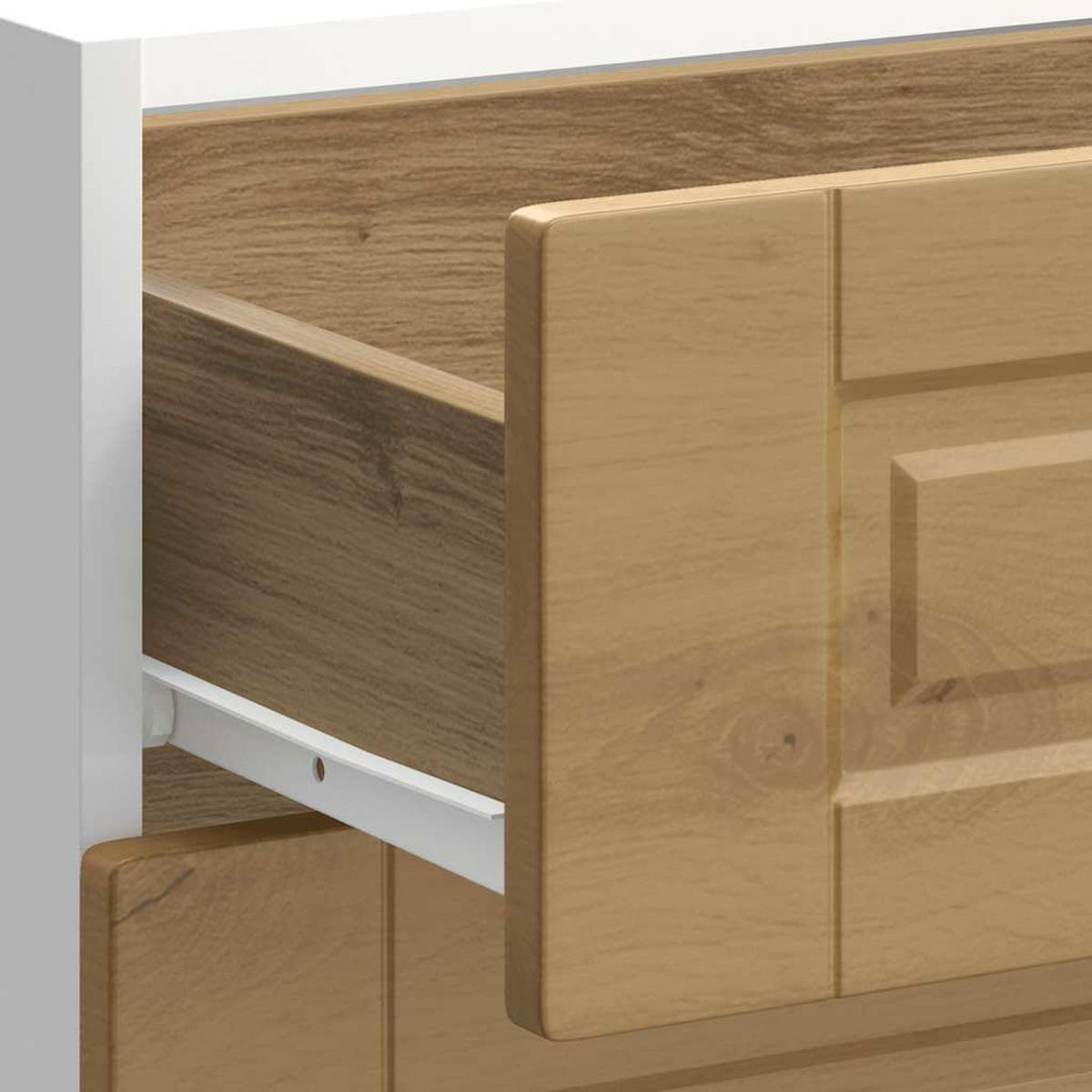 KÜCHENUNTERSCHRANK Porto Artisan-Eiche Holzwerkstoff - Braun, Holzwerkstoff (46/81.5/60cm) - vidaXL