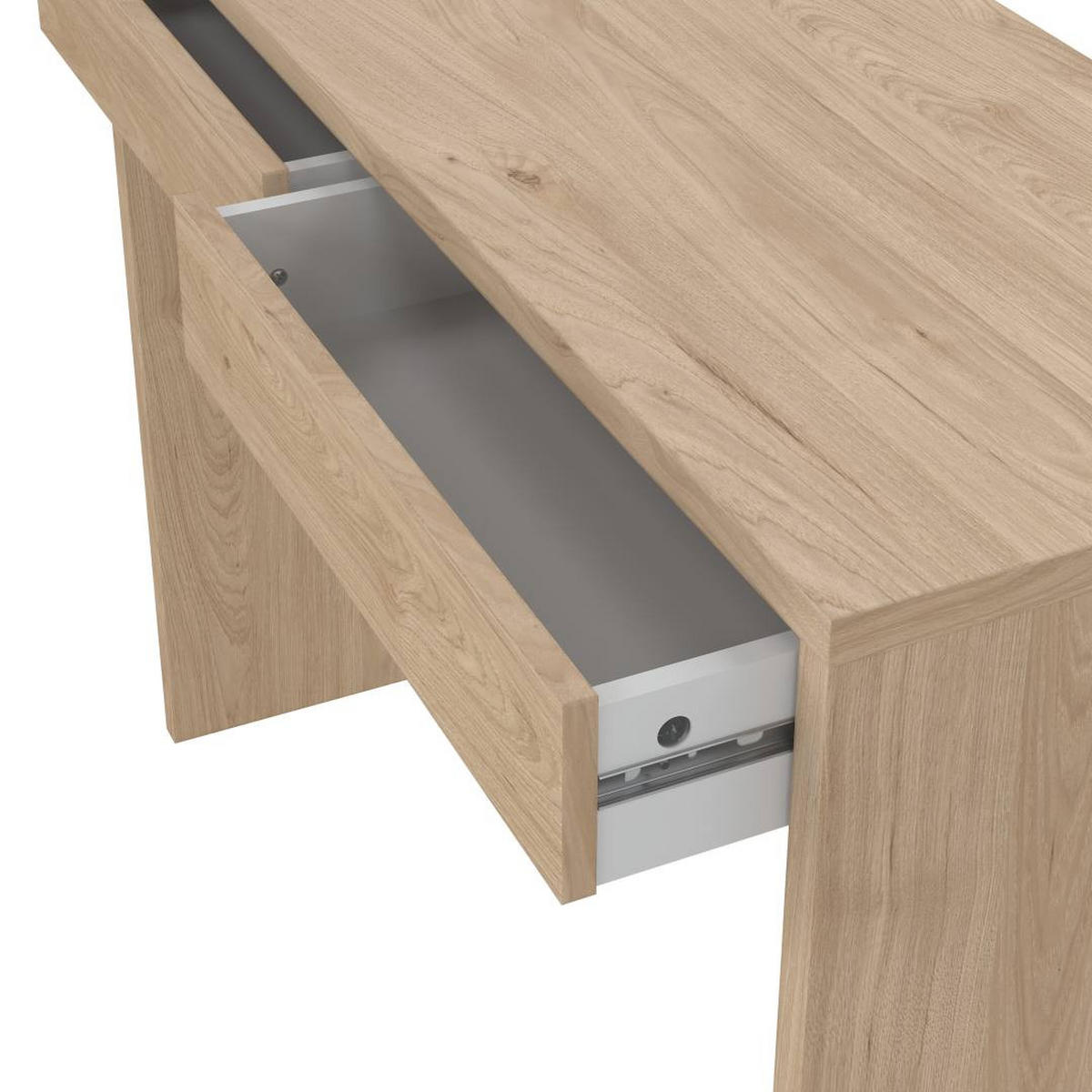 SCHREIBTISCH, FunctionPlus, Nussbaum, Holzwerkstoff, 100 x 40 x 77 cm - Nussbaumfarben, Holzwerkstoff (40/100/77cm) - ebuy24