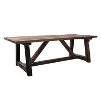 ESSTISCH Altholz 190x100x78 natur unbehandelt BASSANO #111 - Naturfarben, Holz (190/100/78cm) - Massivmoebel24