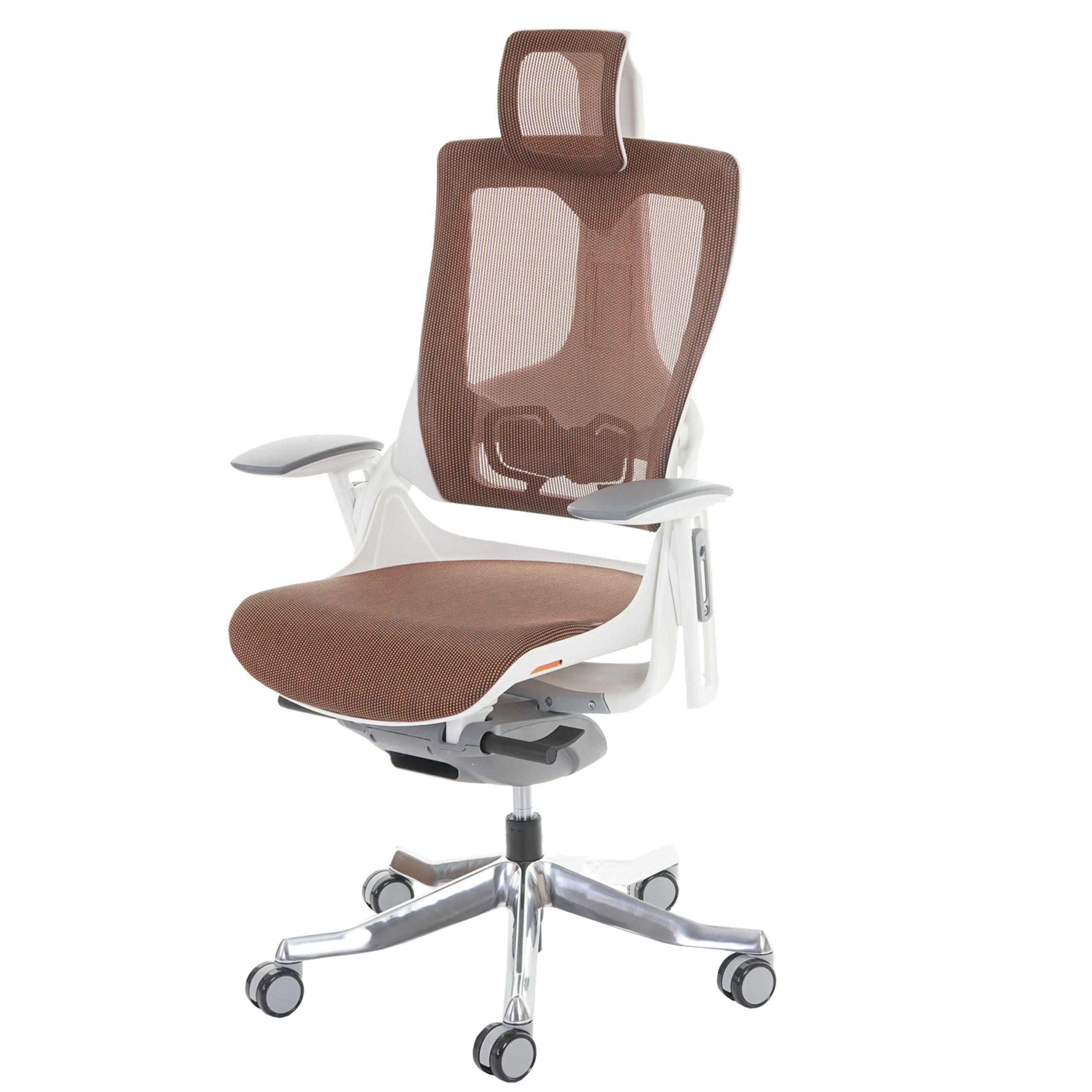 BÜROSTUHL MERRYFAIR Orange - Orange, Textil (75/138/68cm) - MCW