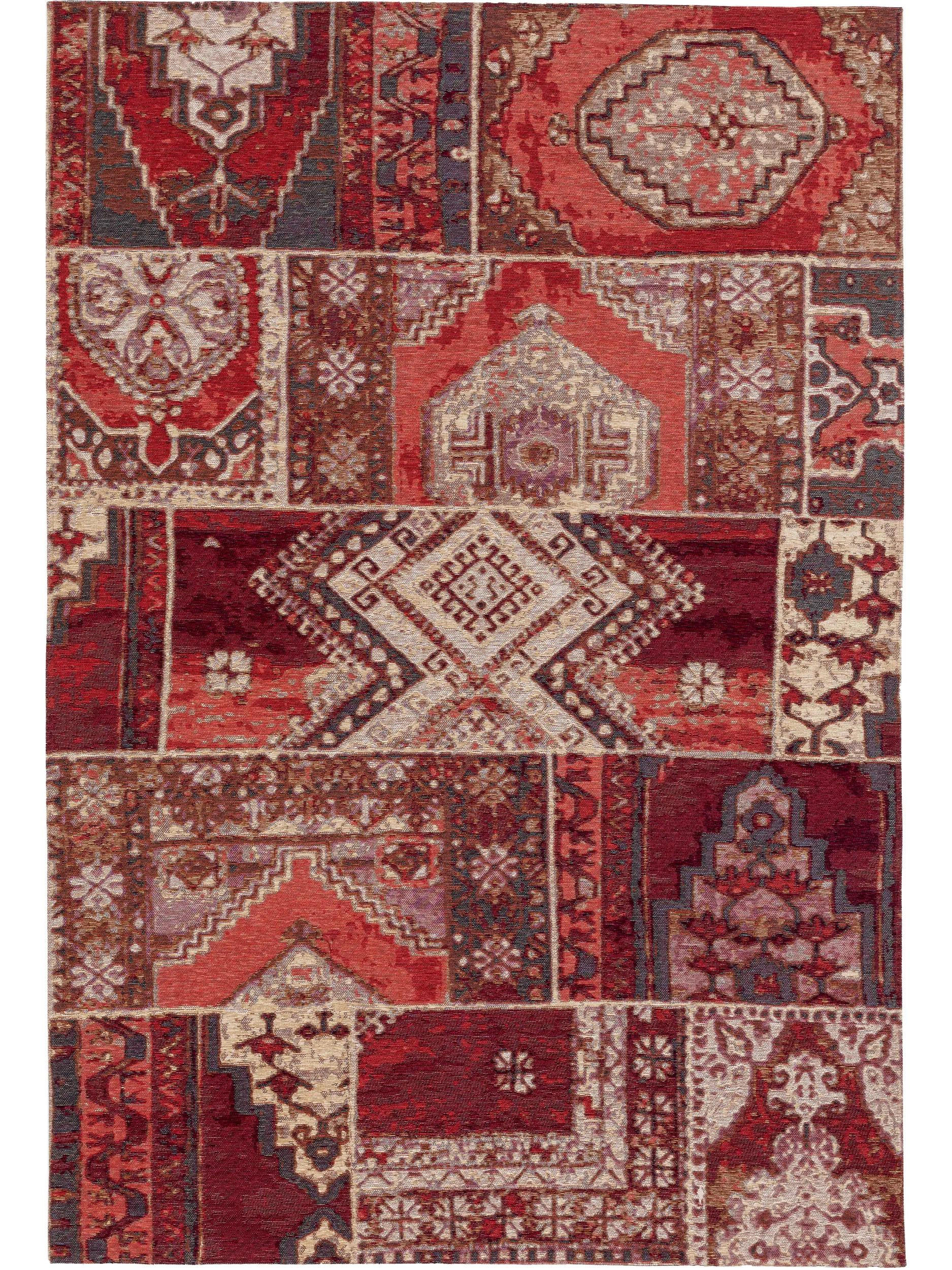 FLACHGEWEBETEPPICH Stay Rot 115x180 cm - Rot, Textil (115/180cm) - benuta Pop