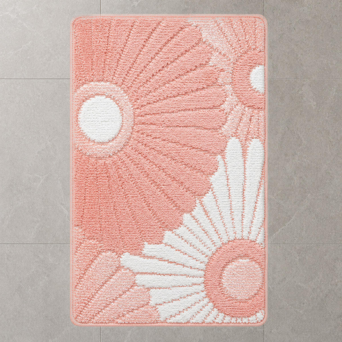 BADEMATTE 80/200cm SALMON - Orange, Textil (80/200cm) - ROLFNERS