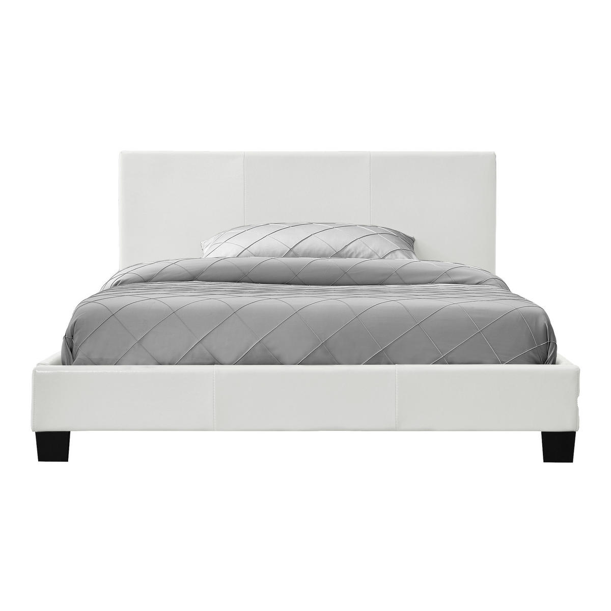 POLSTERBETT Albacete - Weiß, Textil (140/200cm) - Corium