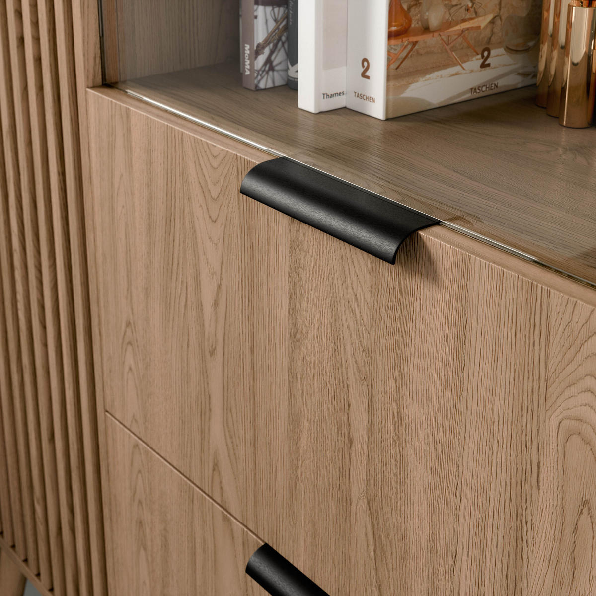 KOMMODE - Entia Artisan - Eiche Artisan, Holzwerkstoff (150/72/40cm) - Möblo