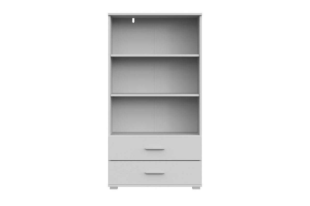 BÜCHERREGAL Weiß 40/130/34 - Weiß, Holzwerkstoff (40/130/34cm) - RAUMHIRSCH FURNITURE