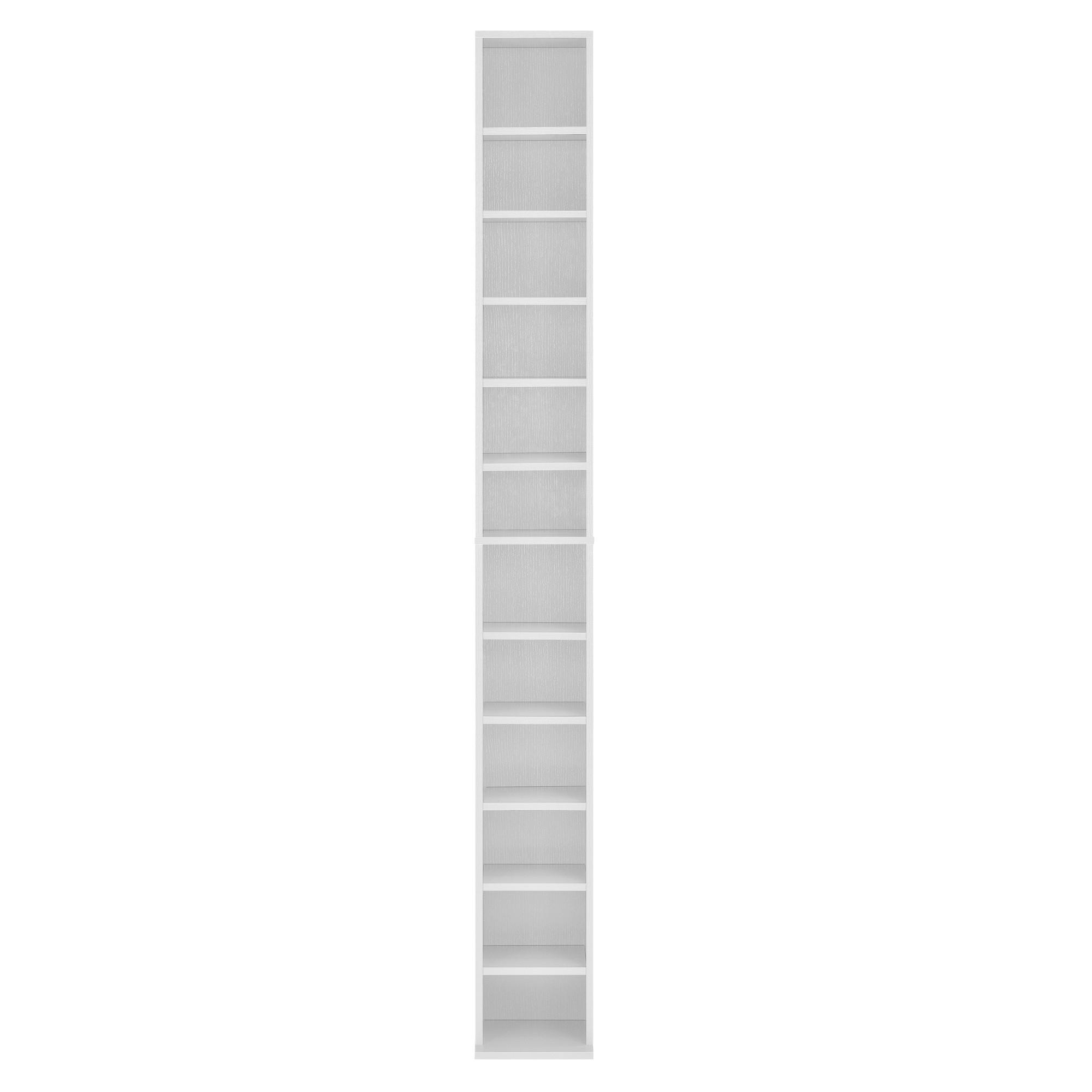 CD-REGAL Høyset - Weiß, Holzwerkstoff (20/175/20cm) - [en.casa]