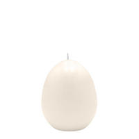 EIKERZEN Elfenbein, 60 x Ø 45 mm, 30 Stück - Beige, Paraffin (4.5/6/6cm) - Kopschitz Kerzen