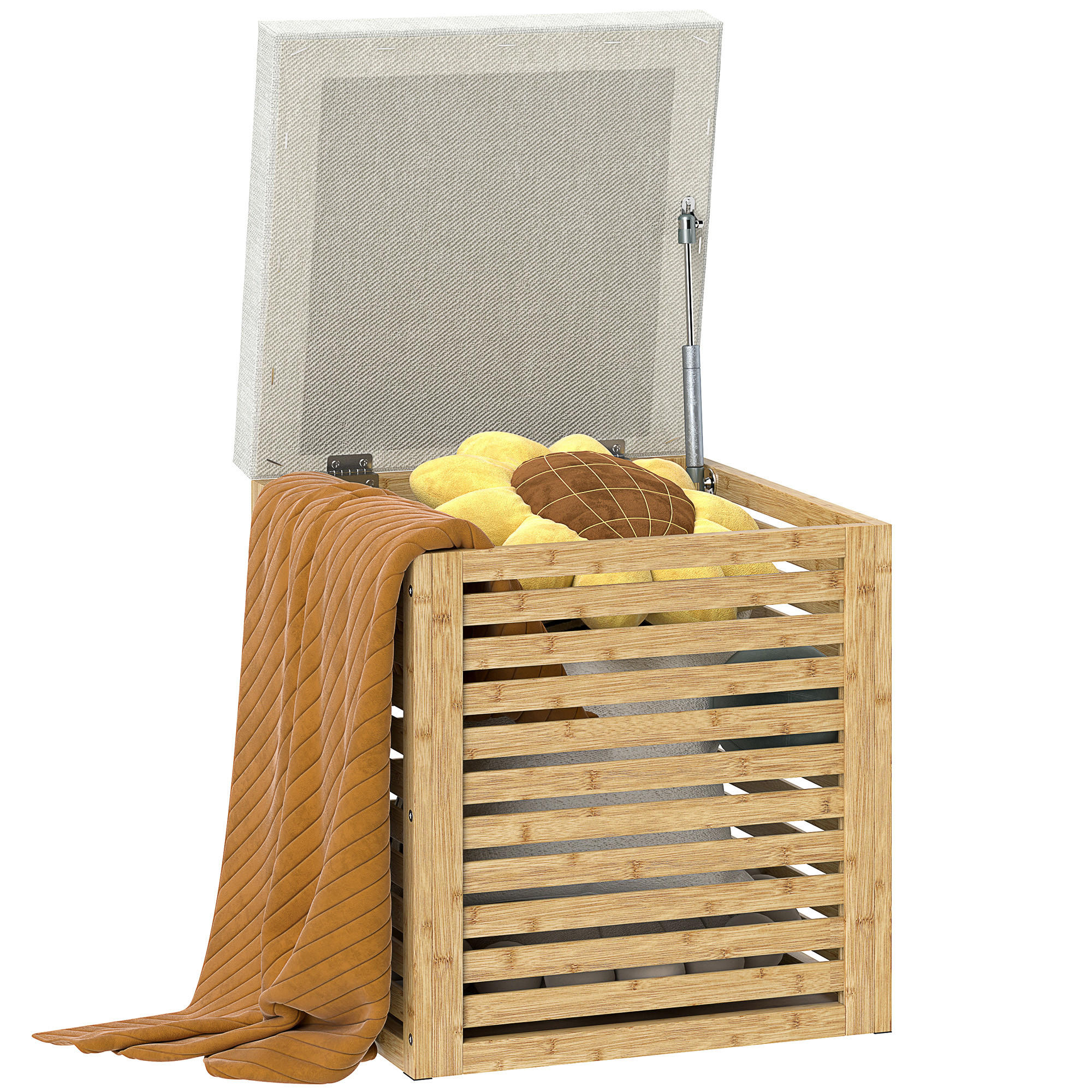 ComfortXL Hocker Natur 40x47x40 cm