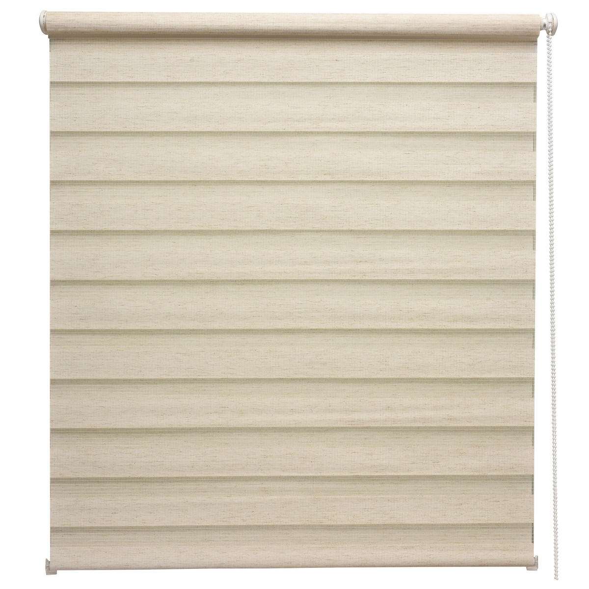 DOPPELROLLO SolDecor DL2 120x150cm Leinen - Beige, Kunststoff (120/150cm) - Sol Royal