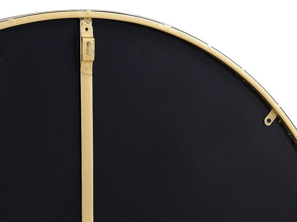 WANDSPIEGEL rund - D. 80 cm - Metall - Goldfarben - JAFFREL - Goldfarben, Metall (80/80/5cm) - Vente-Unique