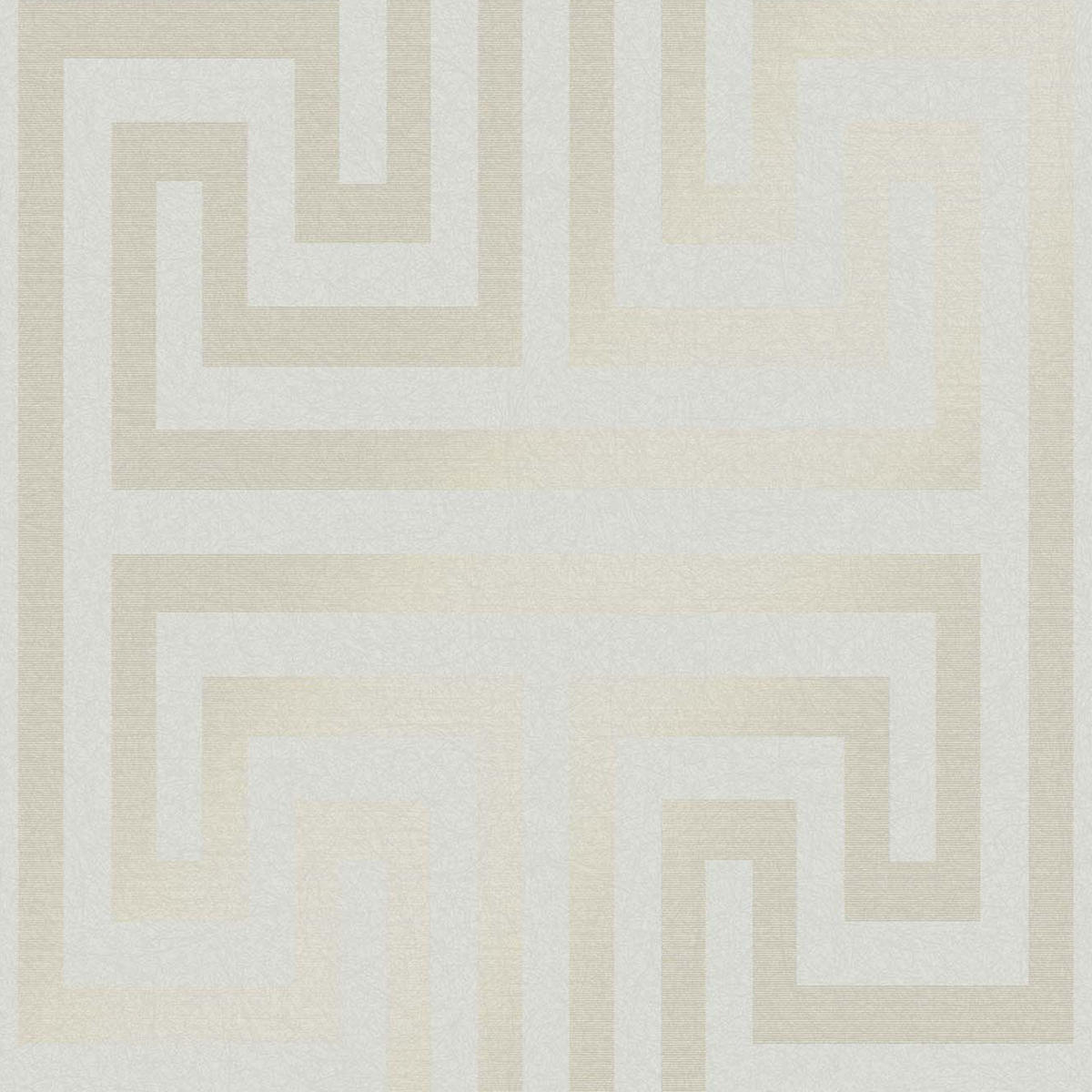 VLIESTAPETE Griechisches Schlüssel Champagner - Naturfarben, Papier/Kunststoff (52/1000cm) - next