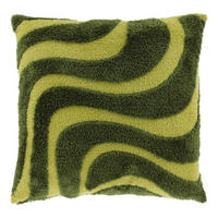KISSEN Maud - Grün - 50/50/ cm - Grün, Textil (50/50cm) - Unique Living
