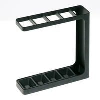 STÄNDER Grind 7931 Schwarz Metall für 5 Regenschirme 24,3x23x6,5 cm - Schwarz, Metall (23.5/24.3/6.5cm) - Yamazaki