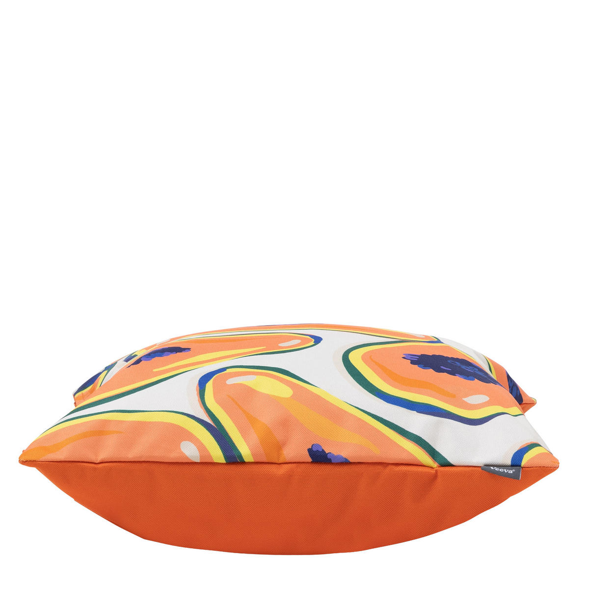 OUTDOOR-KISSEN - Weiß, Textil (43/43cm) - Veeva