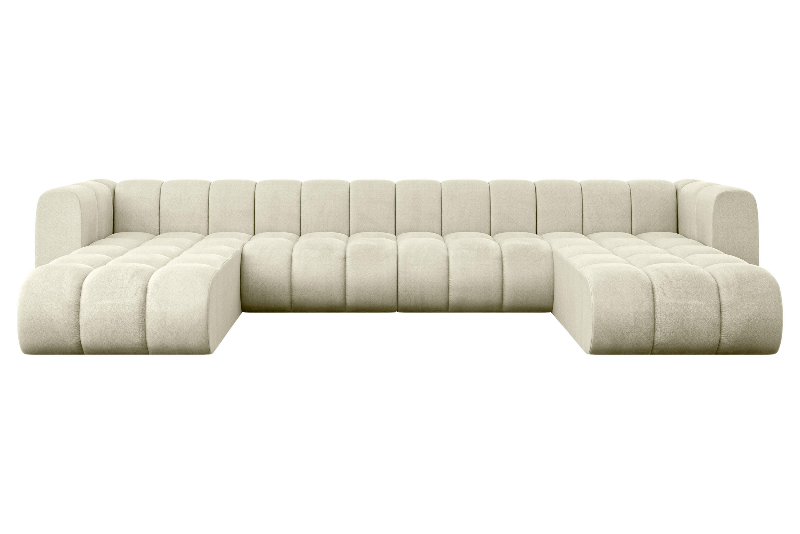 Altdecor Wohnlandschaft Beige 410x70x177 cm