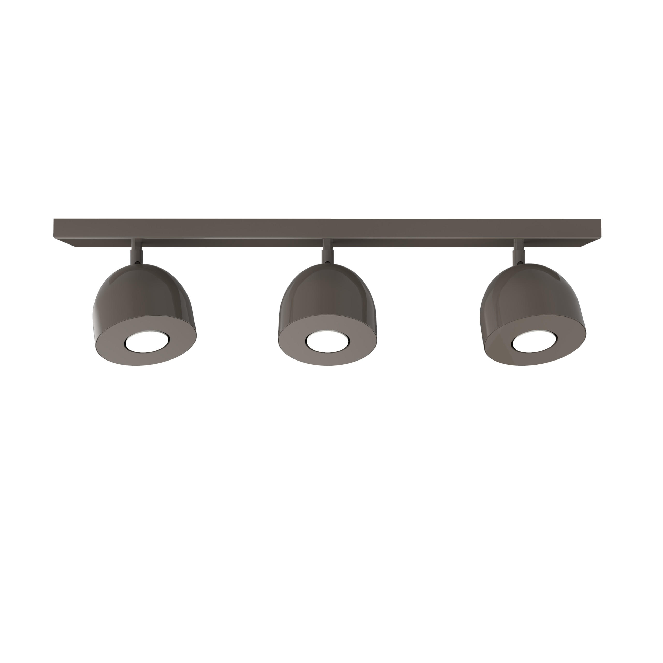DECKENLEUCHTE - Graubraun, Metall (6.5/69/18cm) - Lumicom