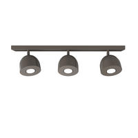 DECKENLEUCHTE - Graubraun, Metall (6.5/69/18cm) - Lumicom