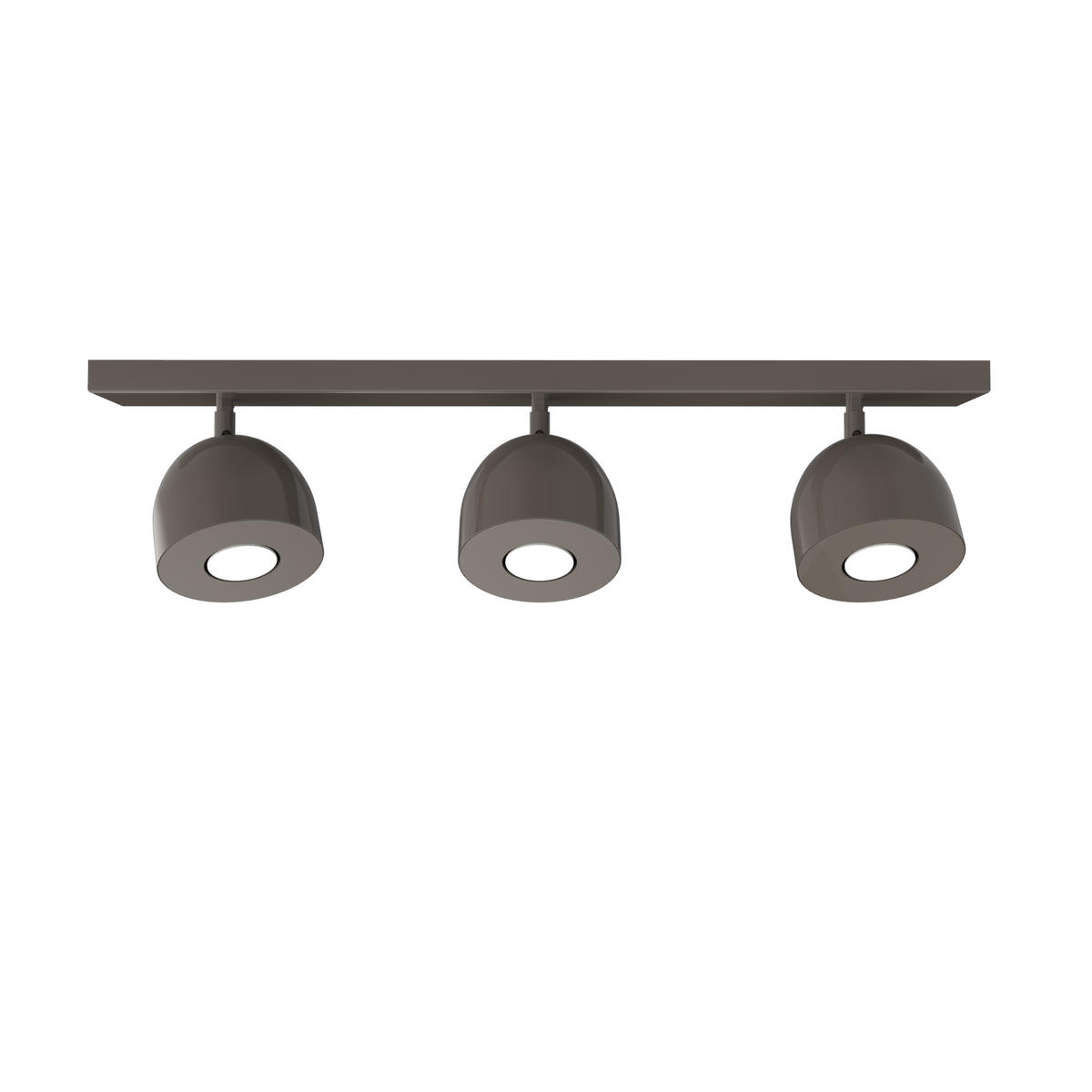 DECKENLEUCHTE - Graubraun, Metall (6.5/69/18cm) - Lumicom