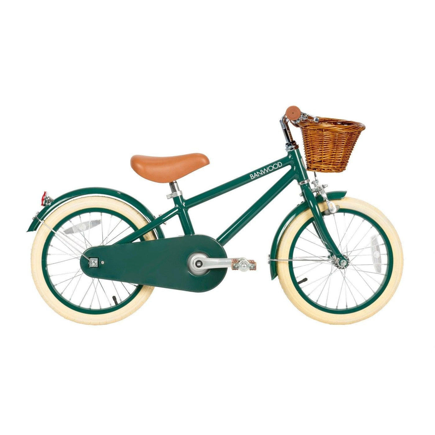 KINDERFAHRRAD aus Alu und Stahl, 4-7 Jahre, Grün - Dunkelgrün, Metall (23.5cm) - Banwood
