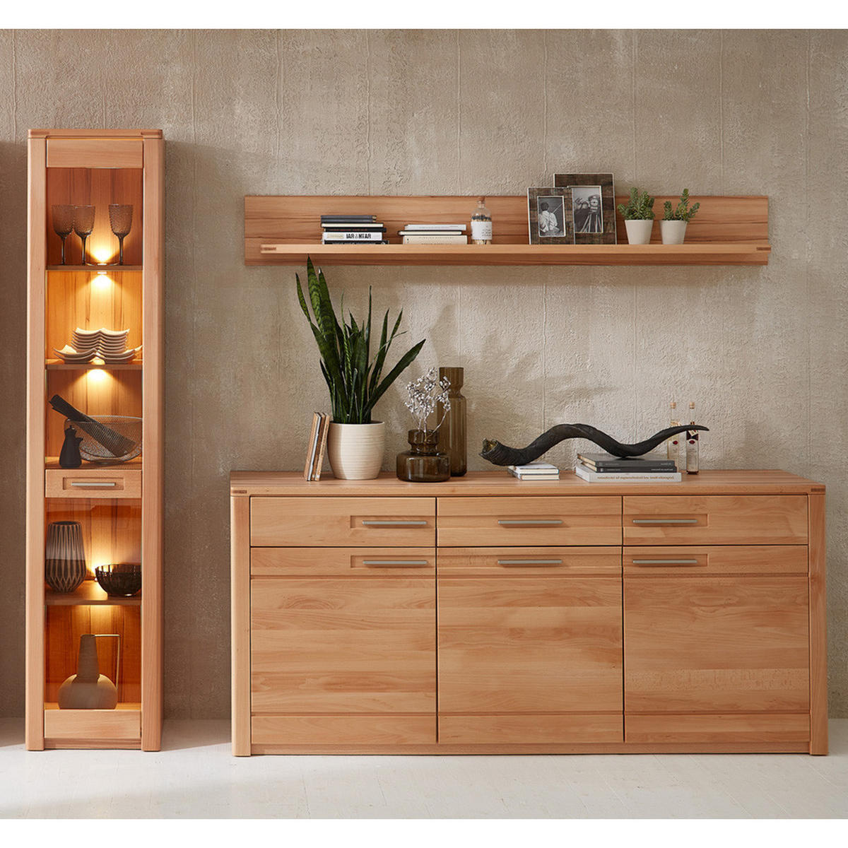 SIDEBOARD Newton-36 - Braun, Holzwerkstoff (190/86/45cm) - Lomado
