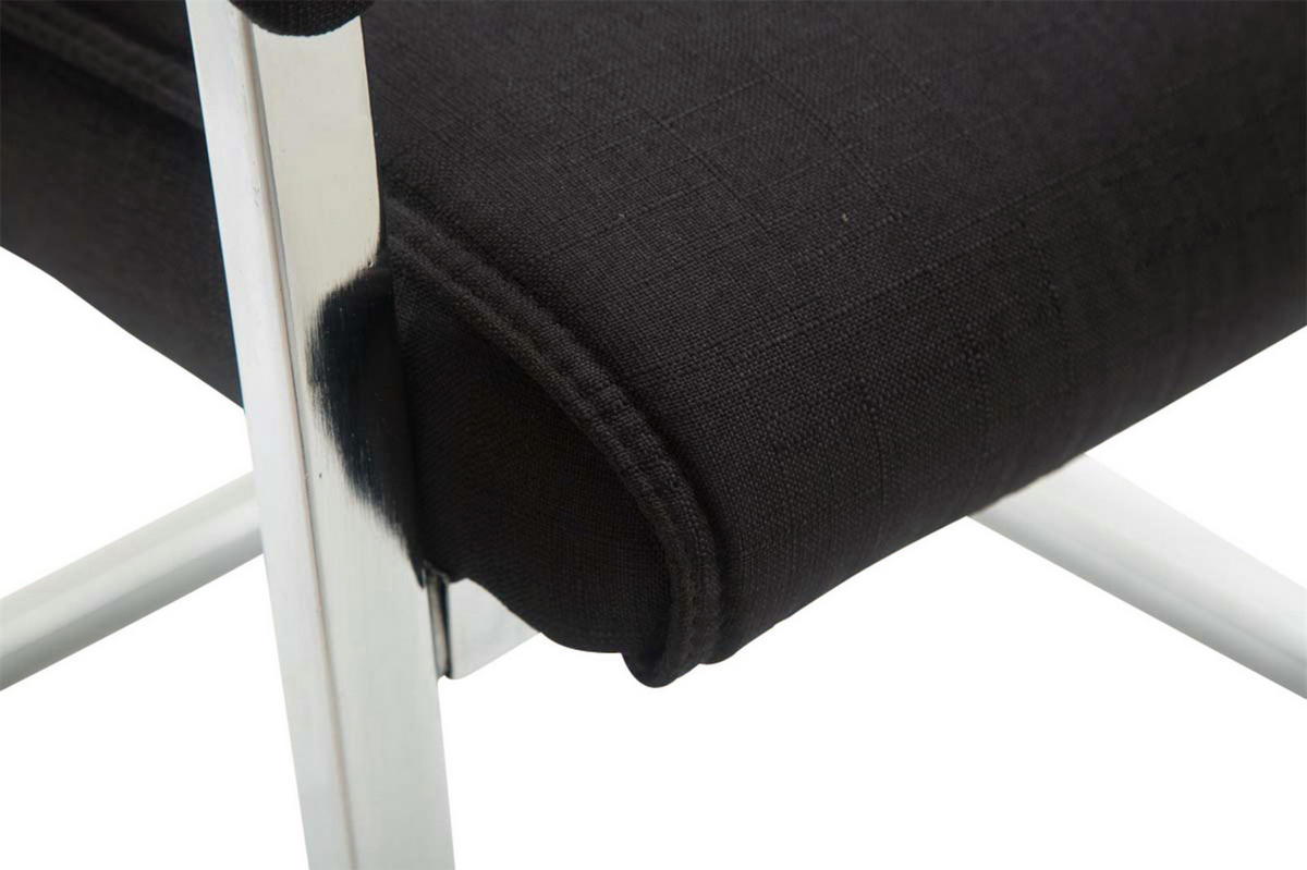 SCHWINGSTUHL 2er Set Stoff schwarz - Schwarz, Textil/Metall (58/102/65cm) - CLP