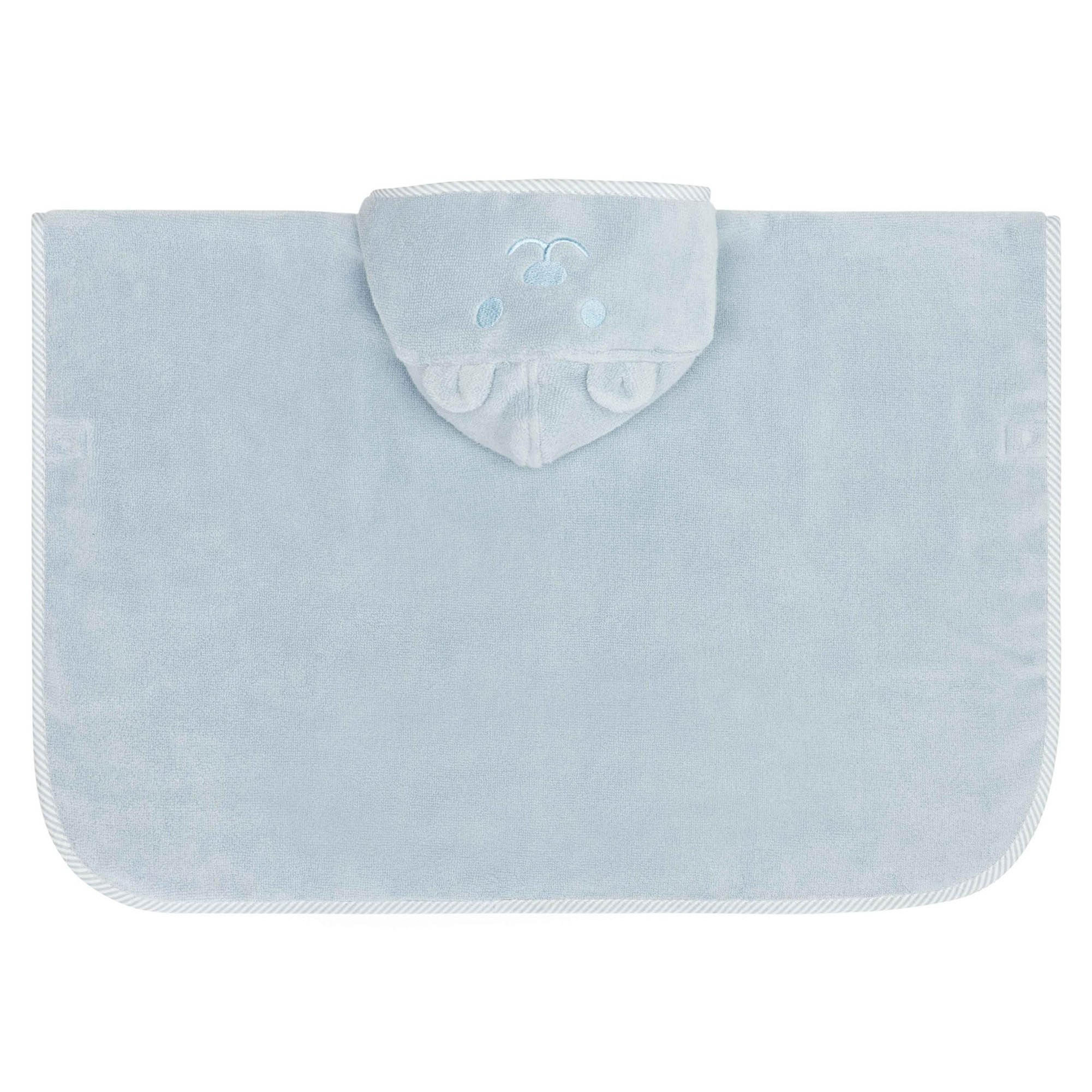 BADEMANTEL Unisex Blau Baumwolle - Blau, Textil (Einheitsgrößenull) - Steiff