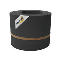 SICHTSCHUTZSTREIFEN PP Sichtschutzstreifen Doppelstabzaun Anthrazit,10x 2,55m - Anthrazit, Kunststoff (2550/19cm) - ZAUN|ZU