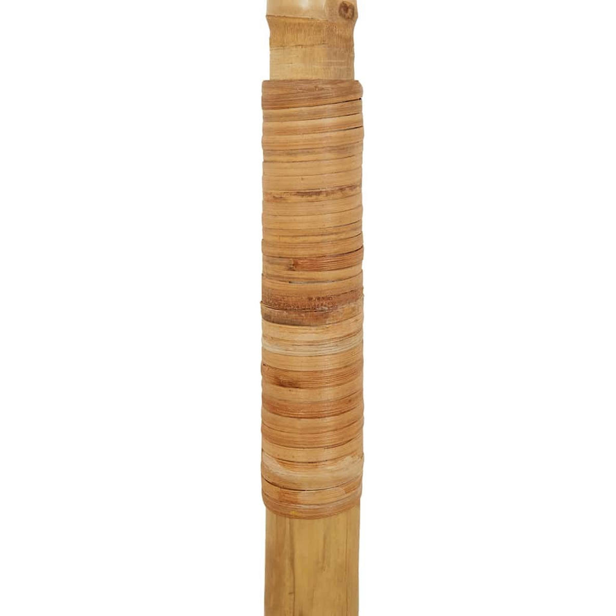 TIKI-SCHIRM Mit Bananenblatt-Dach 180 Cm Bambus - Braun, Naturmaterialen (180/180cm) - vidaXL