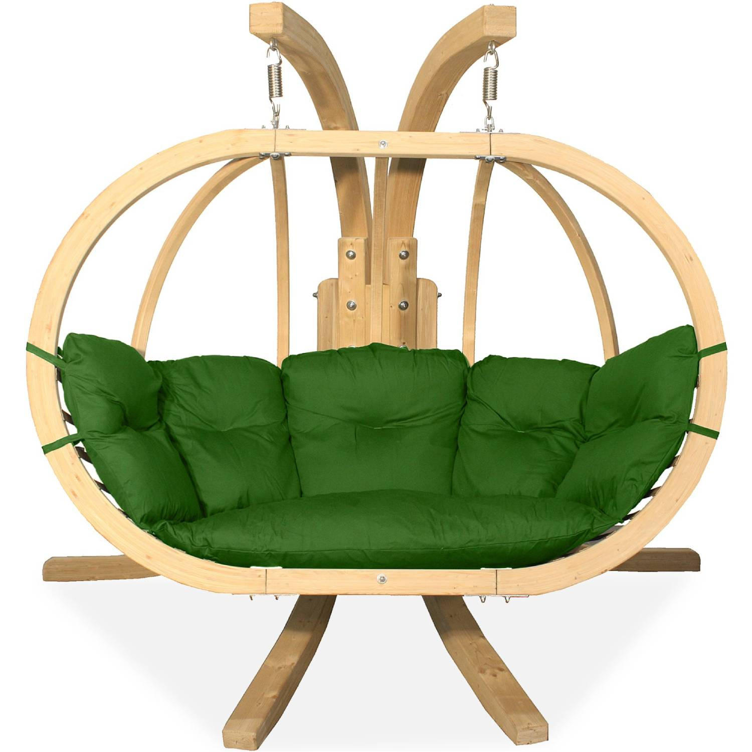 Konsimo® Hängesessel Grün 240x183x137 cm
