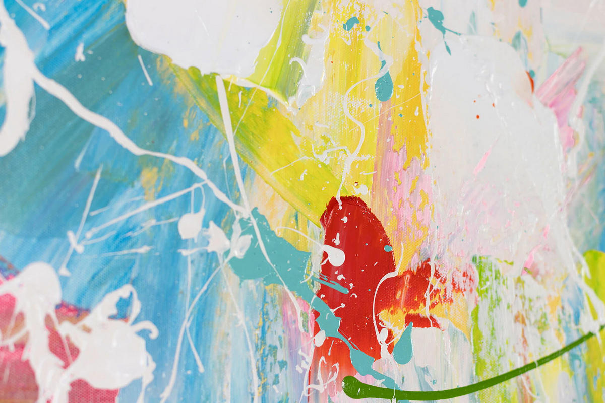 LEINWANDBILD 80/80 cm - Multicolor, Textil (80/80cm) - KUNSTLOFT