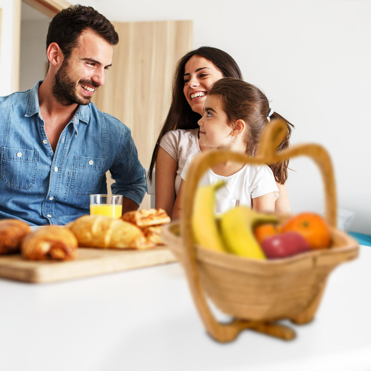 FALTKORB - Hellbraun, Holz (27cm) - Relaxdays