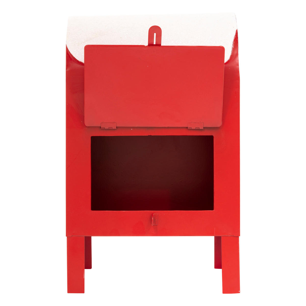 BRIEFKASTEN Metall Weihnachtsmann 34 cm - Rot, Metall (21.8/36.8/24cm) - Atmosphera Createur d´interieur