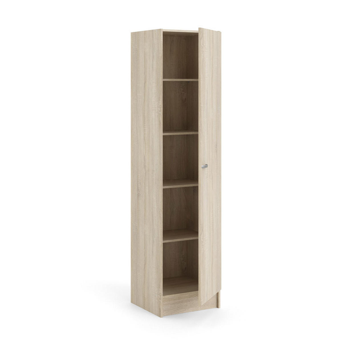 KLEIDERSCHRANK Eiche Dekor - Eiche Wotan, Holzwerkstoff (50/200/48cm) - ebuy24